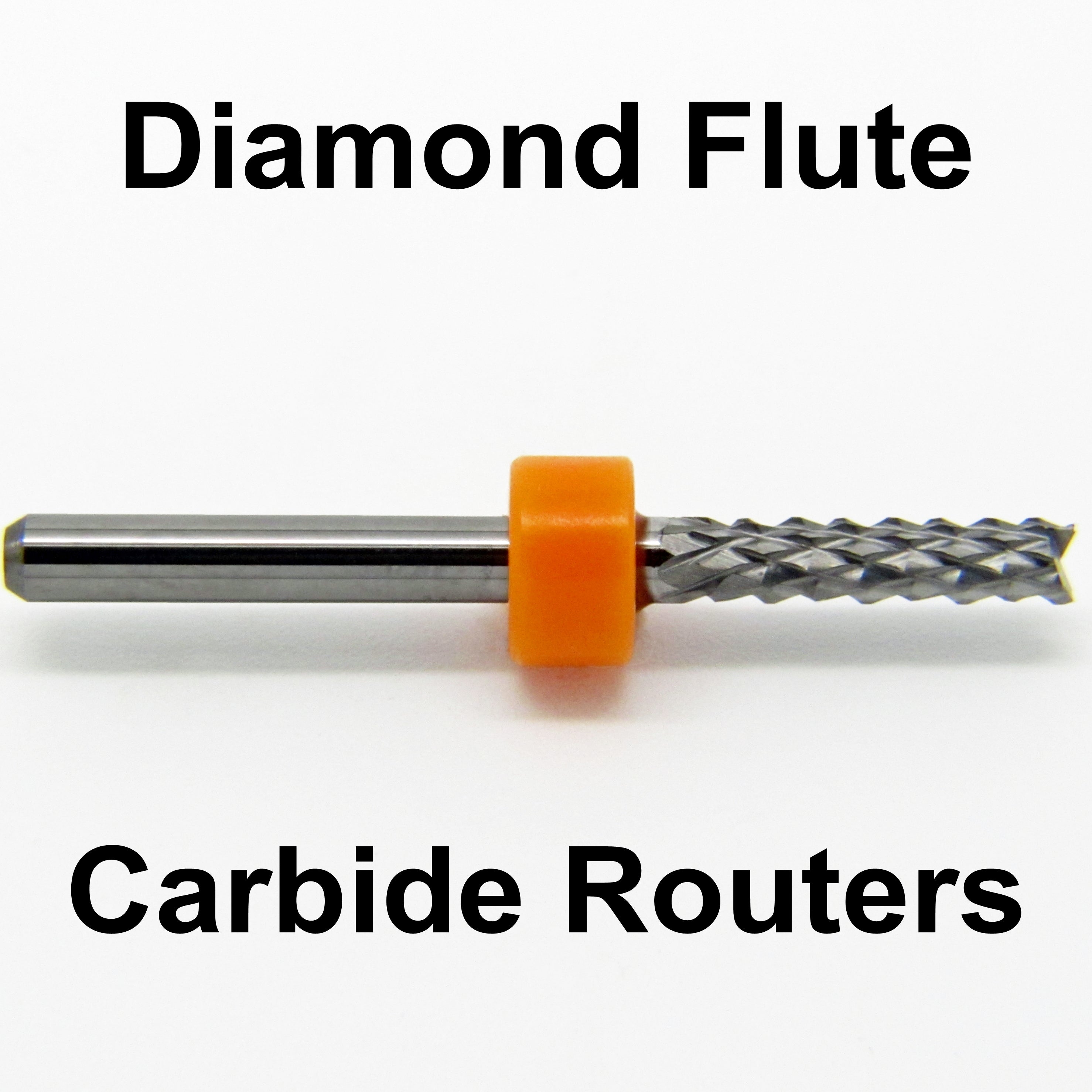 Diamond Flute Routers for Carbon Fiber, Composites Fiberglass PCB Bo
