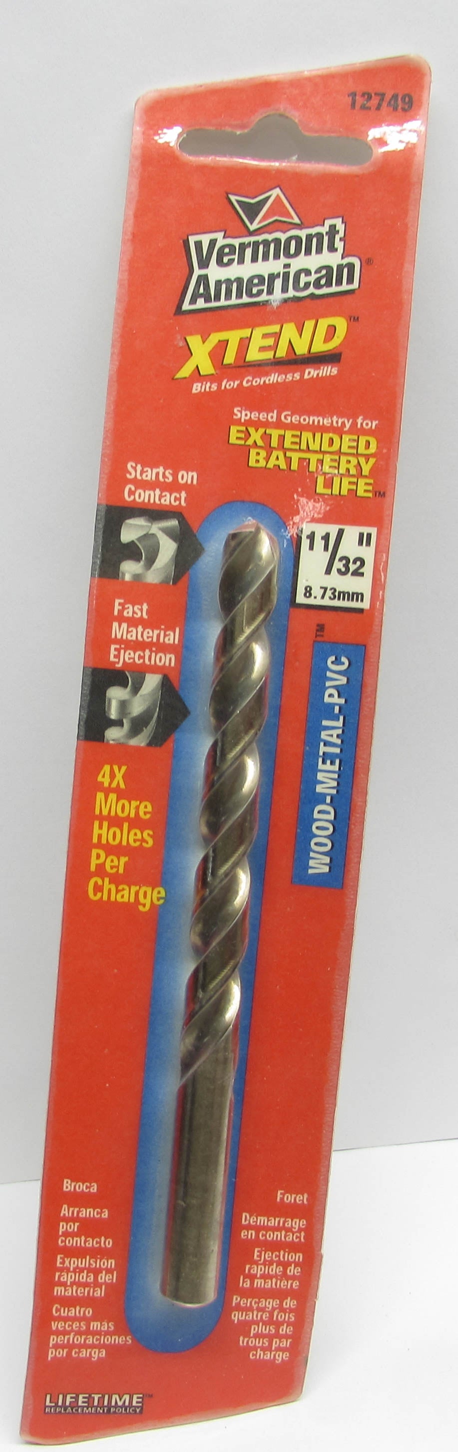 Vermont American HSS Fractional Drill Bits, Assorted Finishes & Sizes