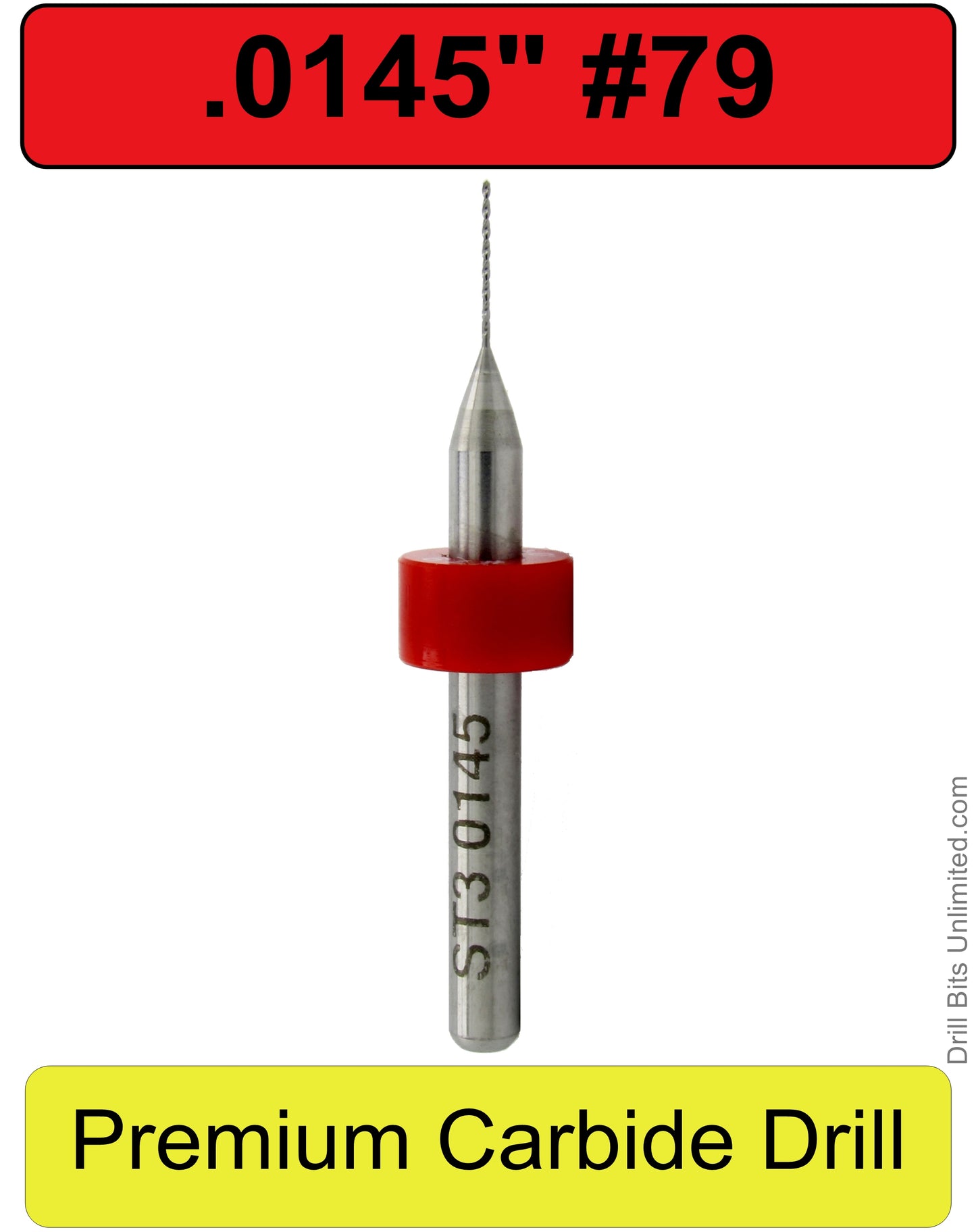Carbide Drill Bits - Diameters .0039" to .036" CD1