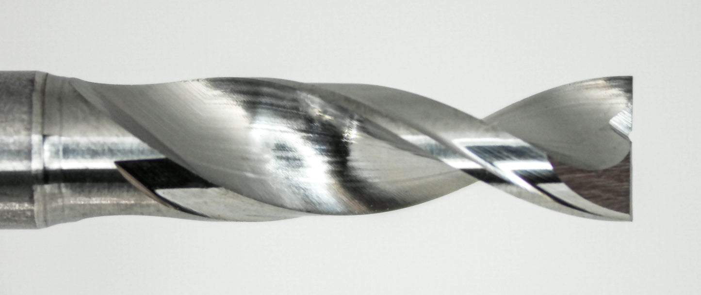 2.90mm carbide counterbore drill flute detail