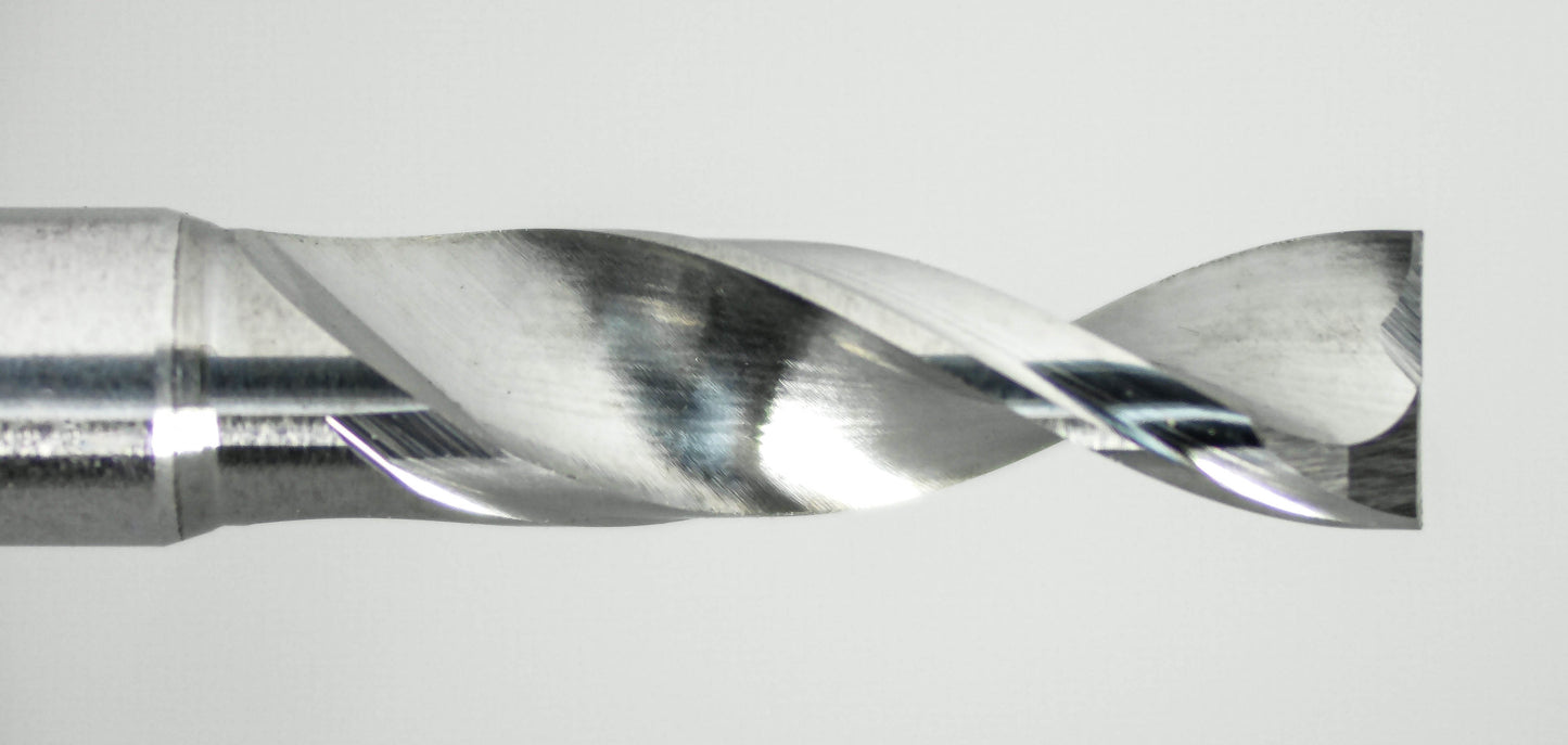 2.80mm carbide counterbore drill flute detail