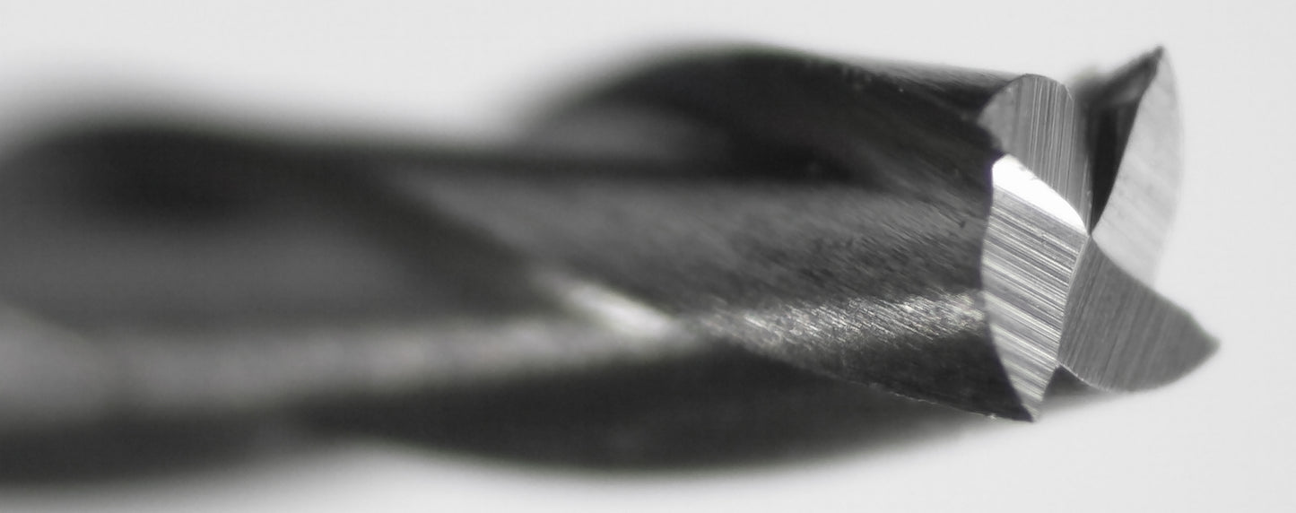 0.059" (1.50mm) Solid Carbide 4-Flute End Mill 0.350" LOC 1/8" Shank 1.50" OAL Square End