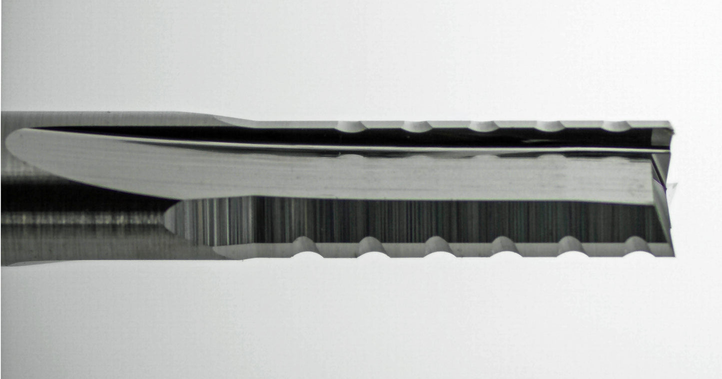 0.0945" (2.40mm) 3-Flute Roughing End Mill Square End 1/8" Shank .300" LOC Carbide 3-Pack