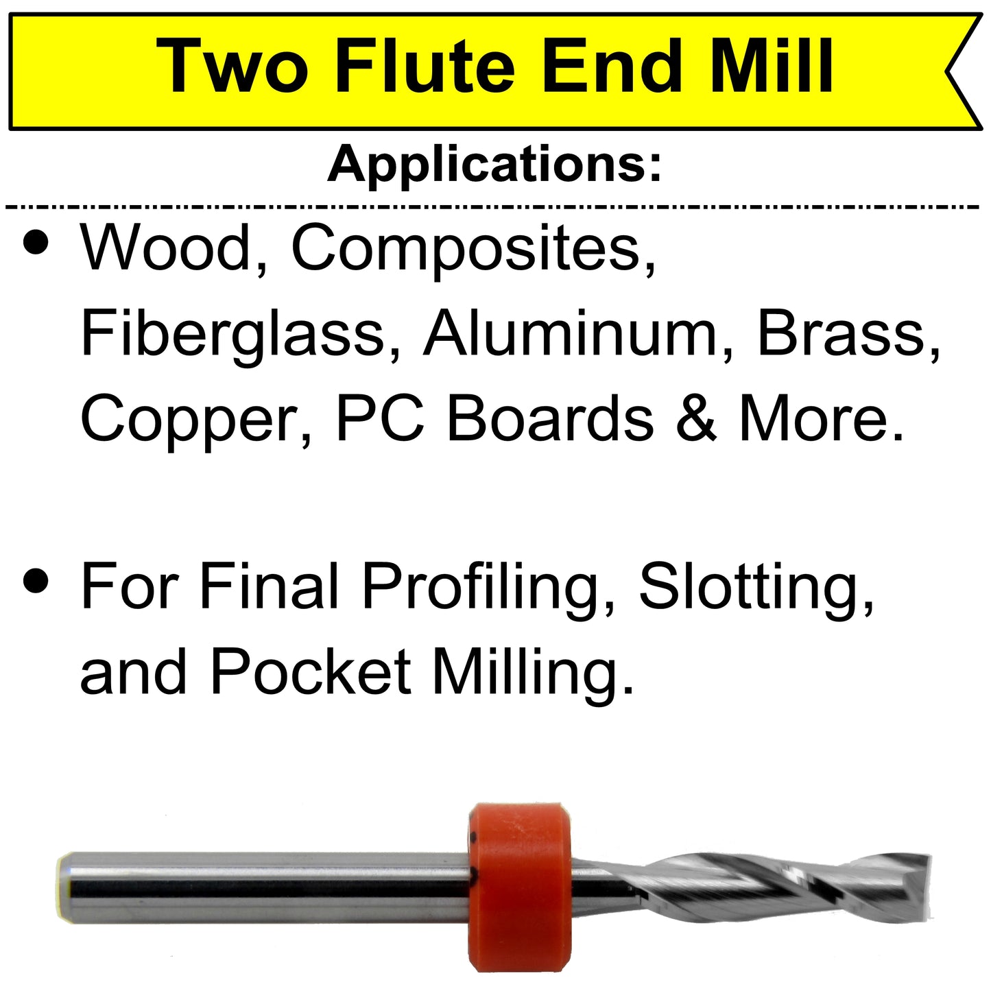 50 Piece Carbide Router and End Mill Variety Set 10 Types and Sizes - RX1