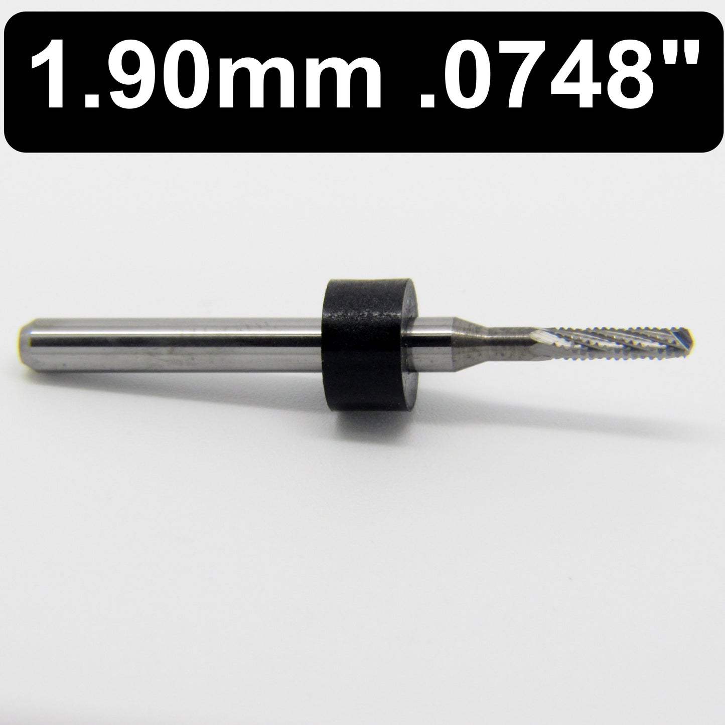 .0748" 1.90mm Chip Breaker Router - Drillpoint Tip