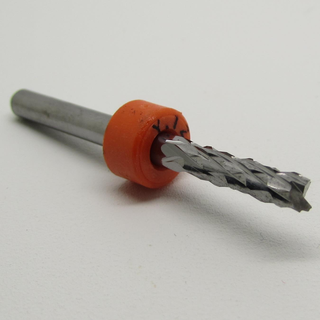 1/8" x .570" Depth Diamond Flute Router Fish Tail Tip L16