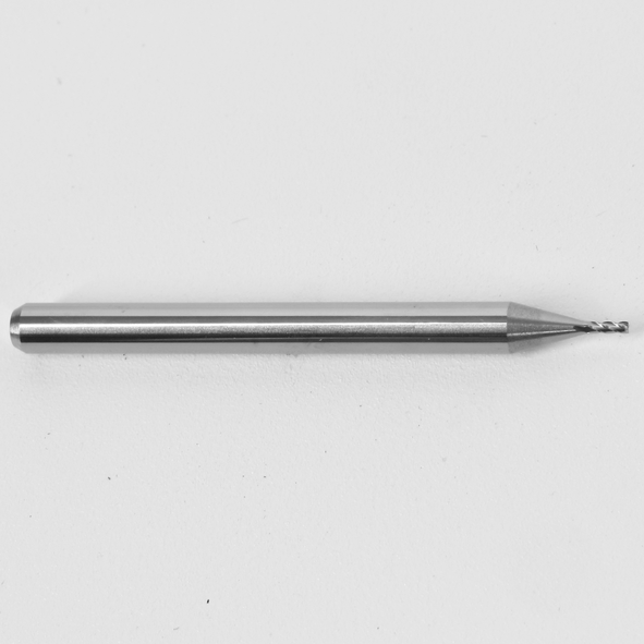 0.0290" Diameter 4 Flute Carbide Square End Mill 1810-0290.087 K020