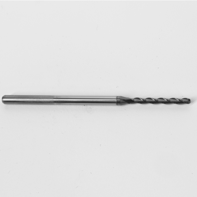 .0850" Diameter Ball Nose End Mill, Carbide, AlTiN Coated, 3 Flute, 1725-0850L750 K032