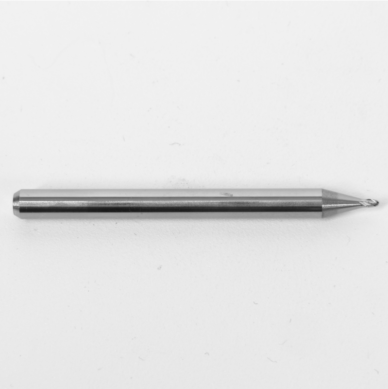 .0360" Diam. Ball Nose End Mill, Carbide, 4 Flute, 1835-0360.054 K065