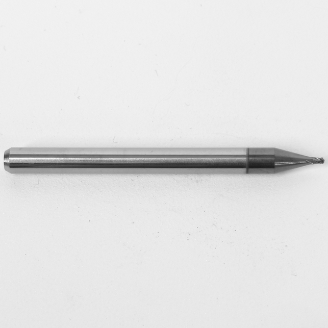.0330" Diam. Ball Nose End Mill, Carbide, AlTiN Coated, 4 Flute, 1835-0330L049 K073