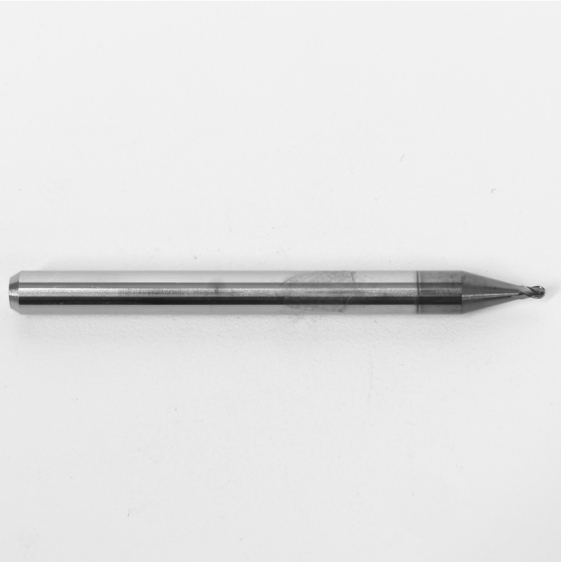 .0370" Diam. Ball Nose End Mill, Carbide, AlTiN Coated, 4 Flute, 1835-0370L055 K072