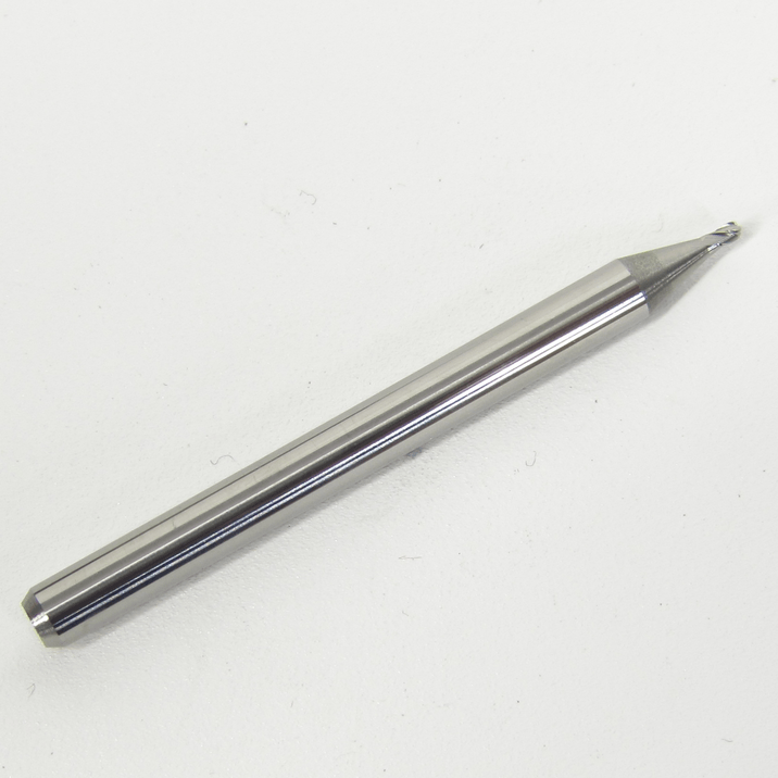 .0380" Diameter Ball Nose End Mill, Carbide, 4 Flute, 1835-0380.057 K112