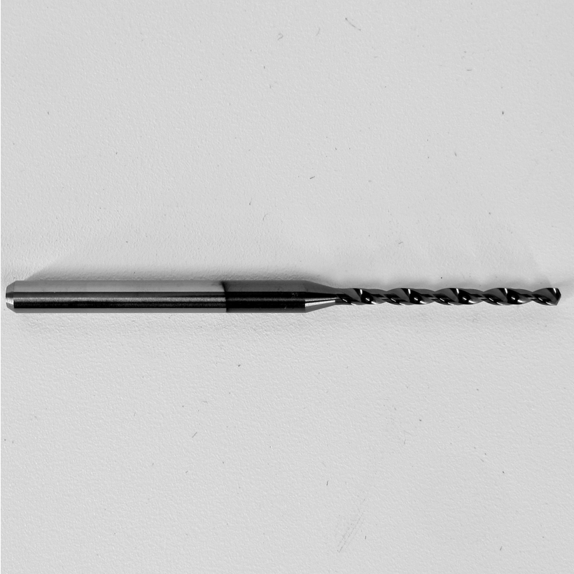 0.0630" 1/16" 1.60mm Diam. DRILL 3MM Shank .788" LOC,DLC(Diamond Like Carbon) Coated 226-0630D788 K128