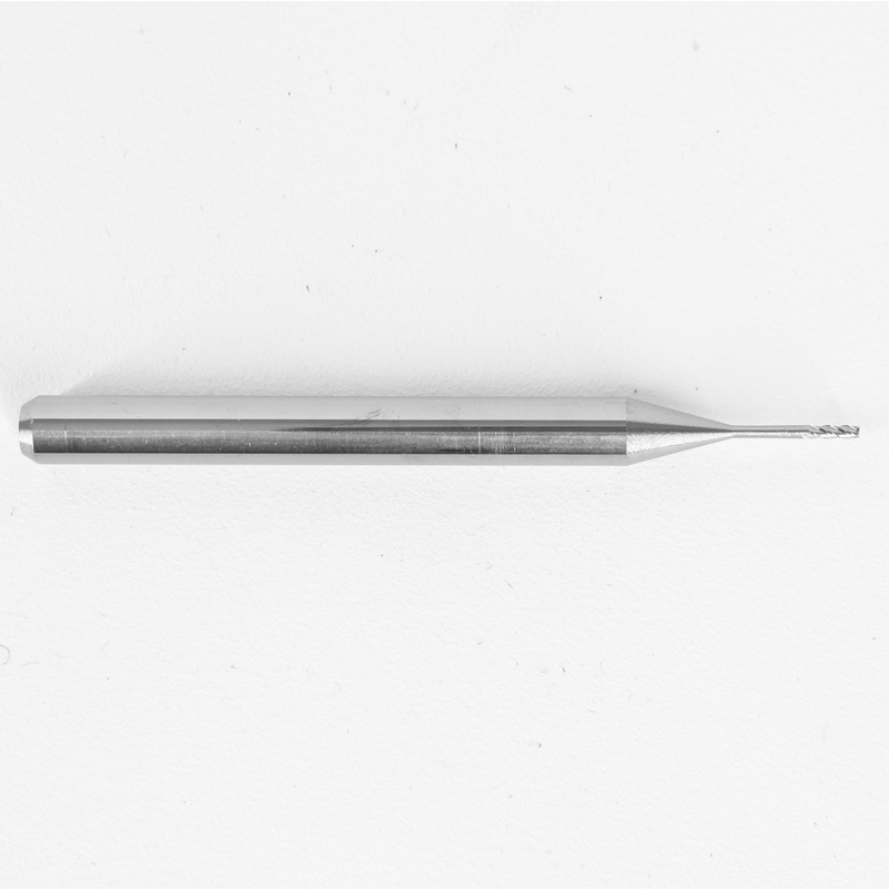 0.0250" x .213" LOC Kyocera 1840 Solid Carbide 4 Flute Extended Reach Square End Mill 1840-0250.213 K143