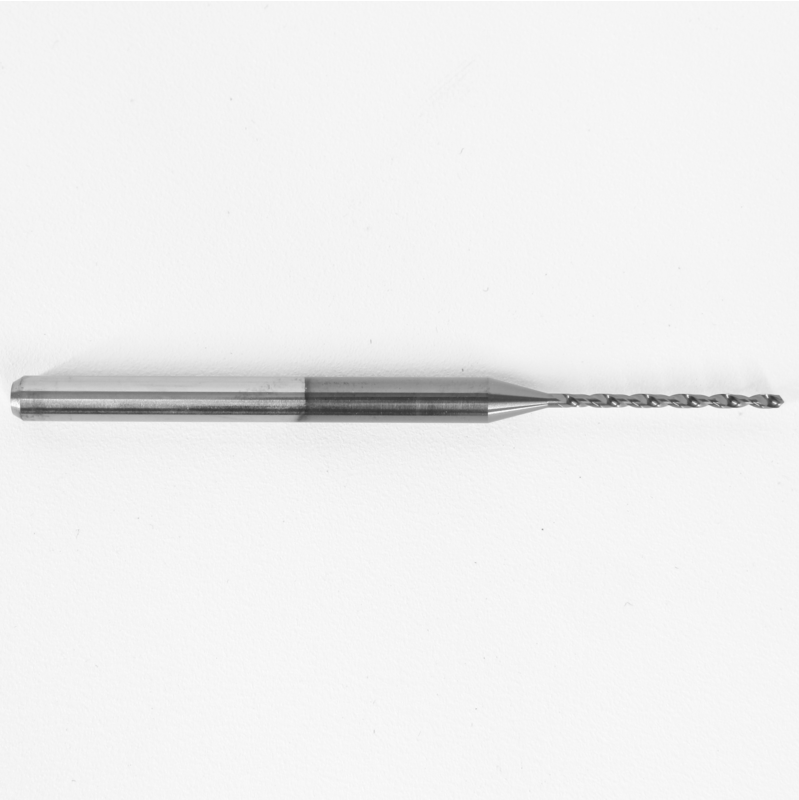 0.0374" 0.95mm Diam. DRILL 3MM Shank .591" DOC,Carbide DLC (Diamond Like Carbon) Coated 226-0374D591 K131