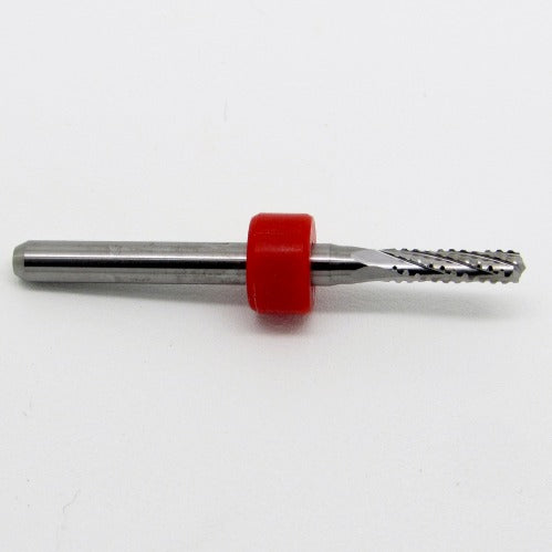 2.54mm .102" Chip Breaker Flutes Carbide Router - Drill Point Tip - .450" LOC DA6-4