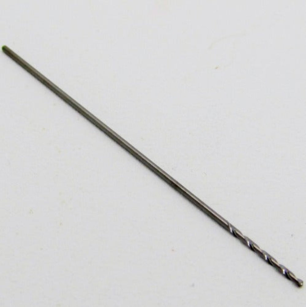 Drill Monster #76 solid carbide jobber drill bit, 0.0200 inch diameter, 0.50mm equivalent, USA made, MPN 450-300200