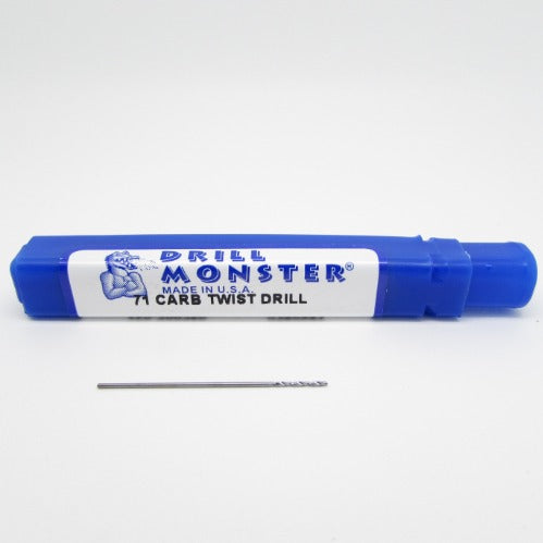 #71 .026" .65mm Carbide Jobber Length Drill Bit