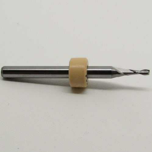 .0591" 1.50mm x .200" LOC Two Flute UP Cut Carbide End Mill Square End L5