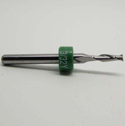 .0938" 3/32" x .400" Depth Carbide Two Flute Square End Mill L14