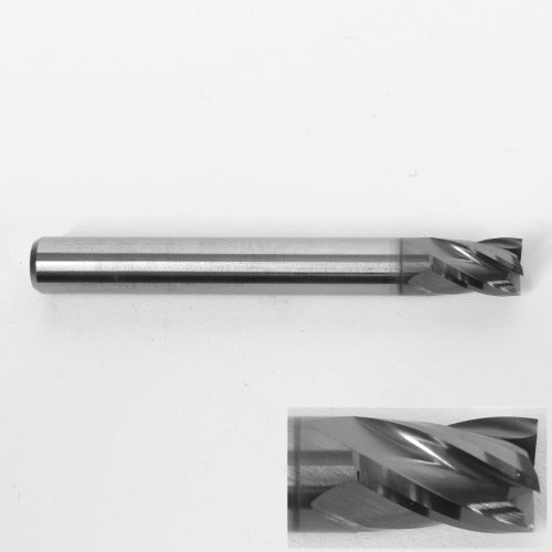 6.00mm x .354" LOC Carbide,AlTiN Coated, Stub Length Square End Mill 4 Flute 1820-2362L354 K079