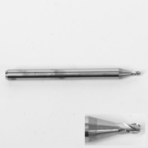 .0500" Diam. Ball Nose End Mill, Carbide, 4 Flute, 1835-1875.312 K064