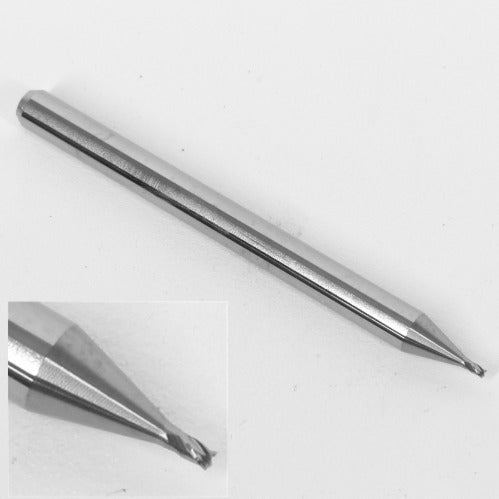 0.70mm 0.0276" x .041" LOC Carbide, Stub Length Square End Mill 4 Flute 1820-0276.041 K050
