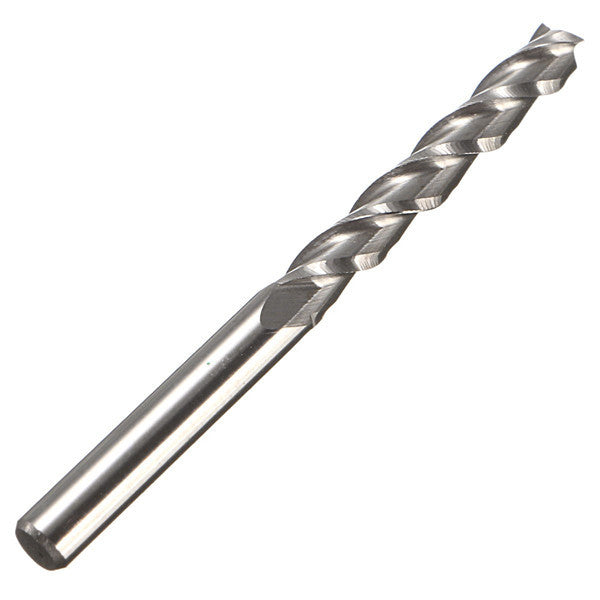 1/8" Diameter x 0.866" Depth 3-Flute End Mill for Aluminum Wood MDF PVC M224