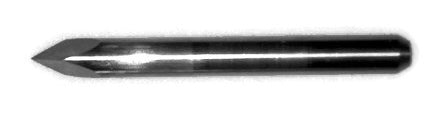 3 Edge Pyramid Engraving Bits 1/8" Shank Pyramid Engravers - Solid Carbide 30/60 Degree
