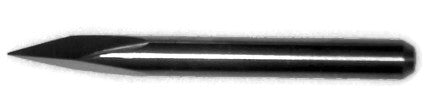 3 Edge Pyramid Engraving Bits 1/8" Shank Pyramid Engravers - Solid Carbide 30/60 Degree