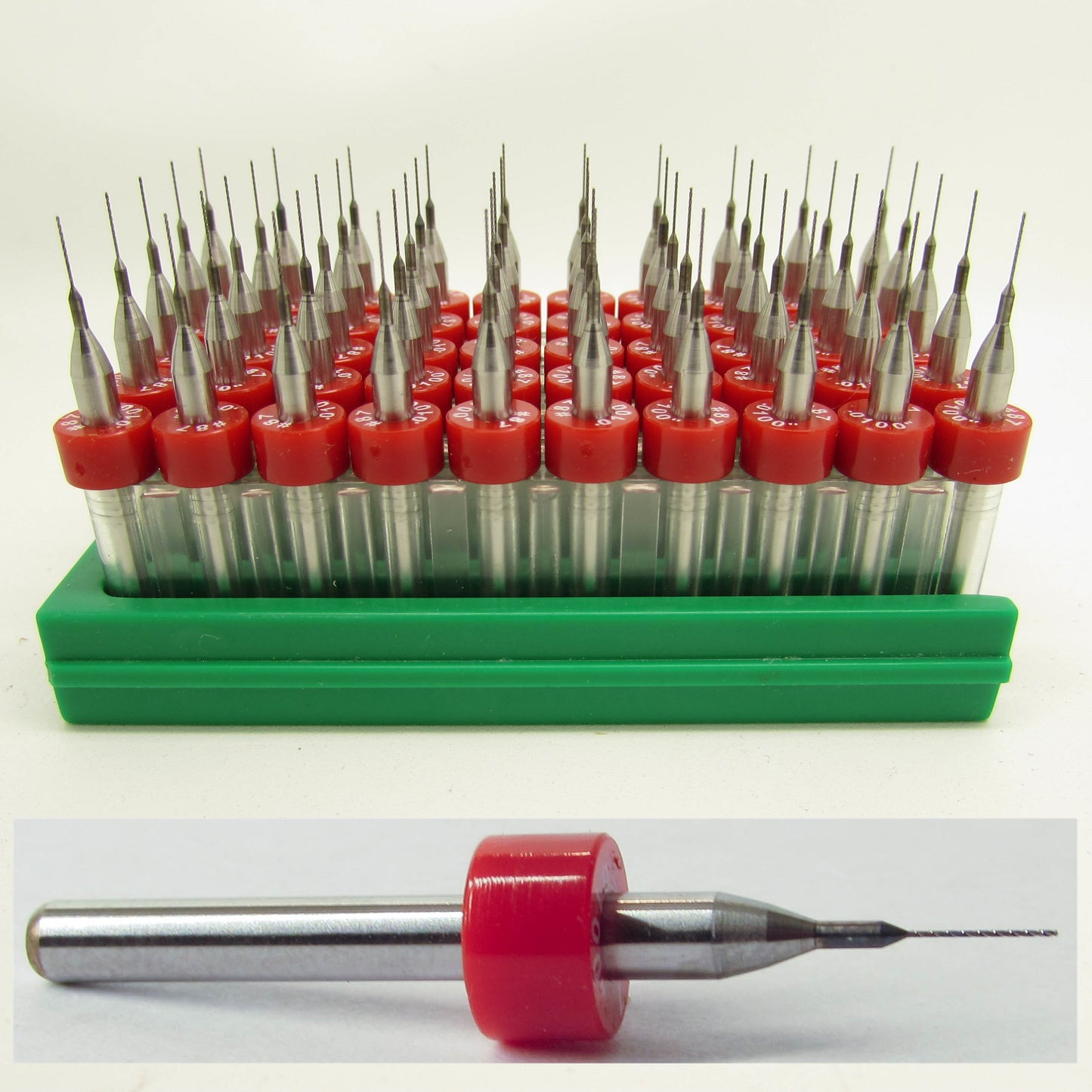 Bulk Lightly Used Drills - 50 Piece Boxes - Super Value for Hobby, Prototyping and Light Industrial Use - Choose the Size...