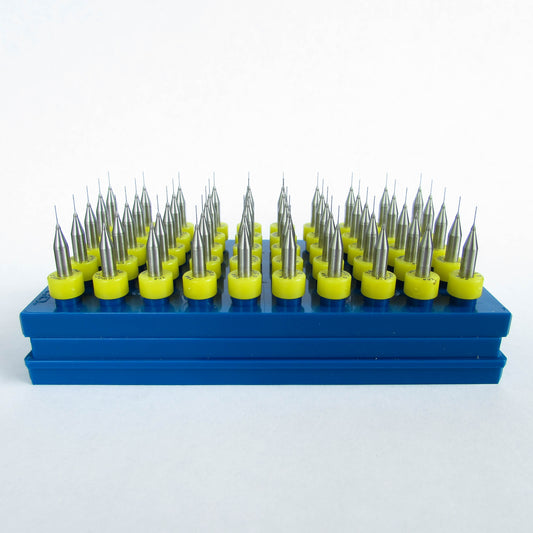 Bulk Lightly Used Drills - 50 Piece Boxes - Super Value for Hobby, Prototyping and Light Industrial Use - Choose the Size...