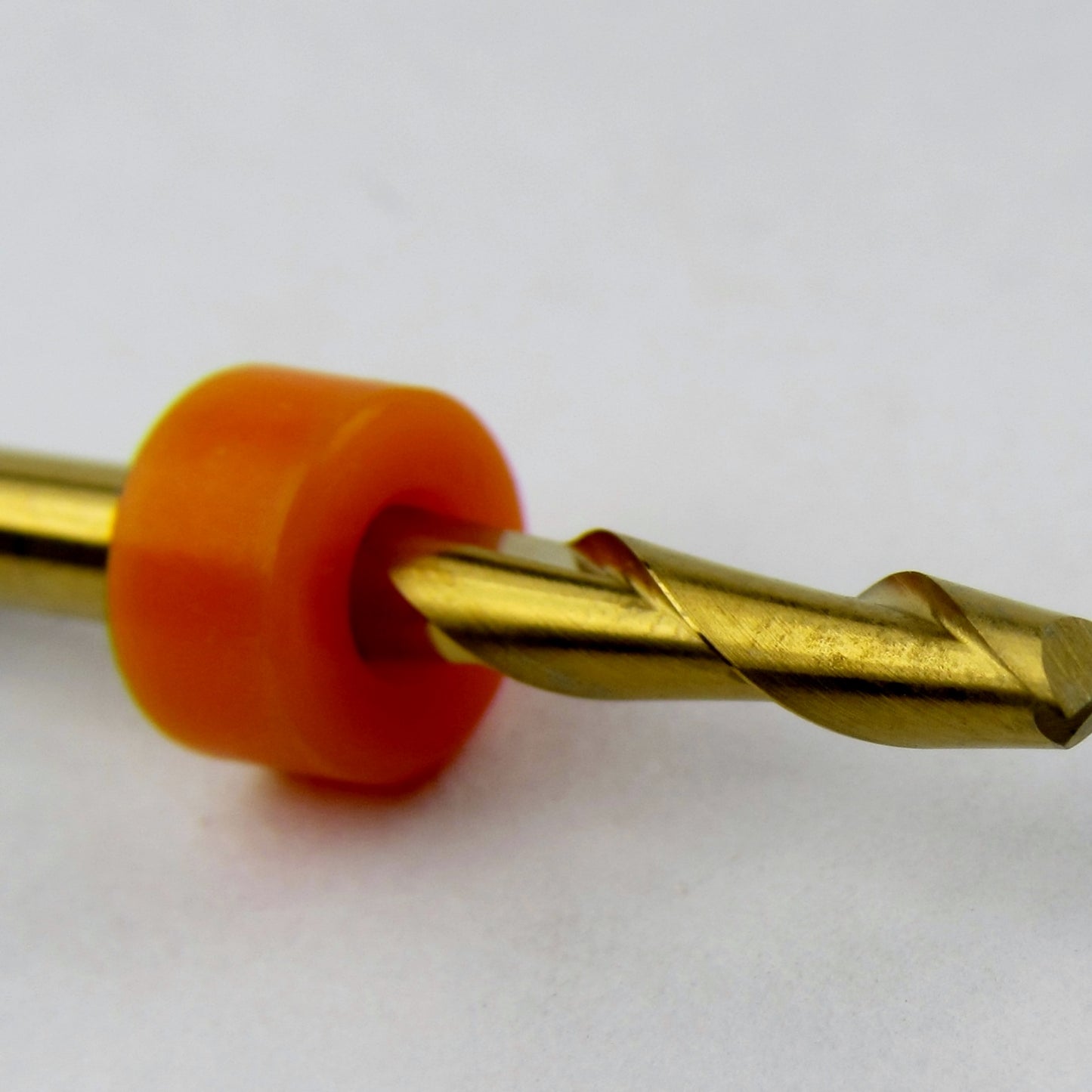1/8" x .500" LOC Up Cut Two Flute Square End Titanium Coated Carbide End Mill M146