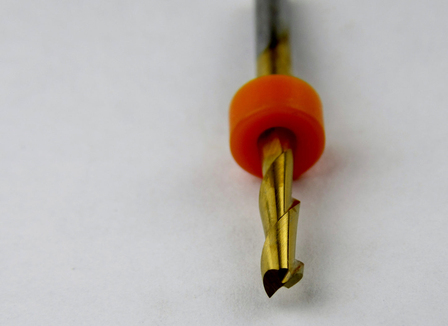 1/8" x .500" LOC Up Cut Two Flute Square End Titanium Coated Carbide End Mill M146