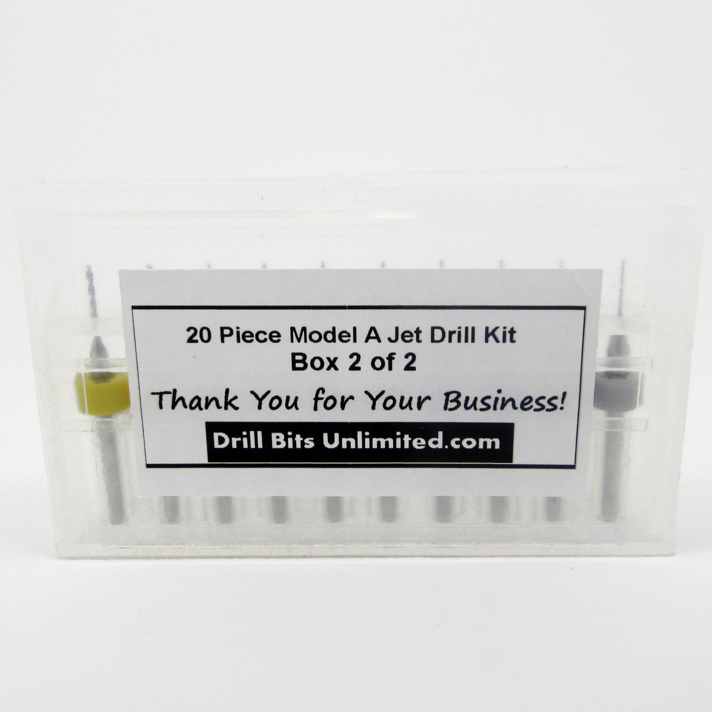 Ford Model A Zenith carburetor Jet Drill Kit - 20 Piece Set - A-Model Ford Carb