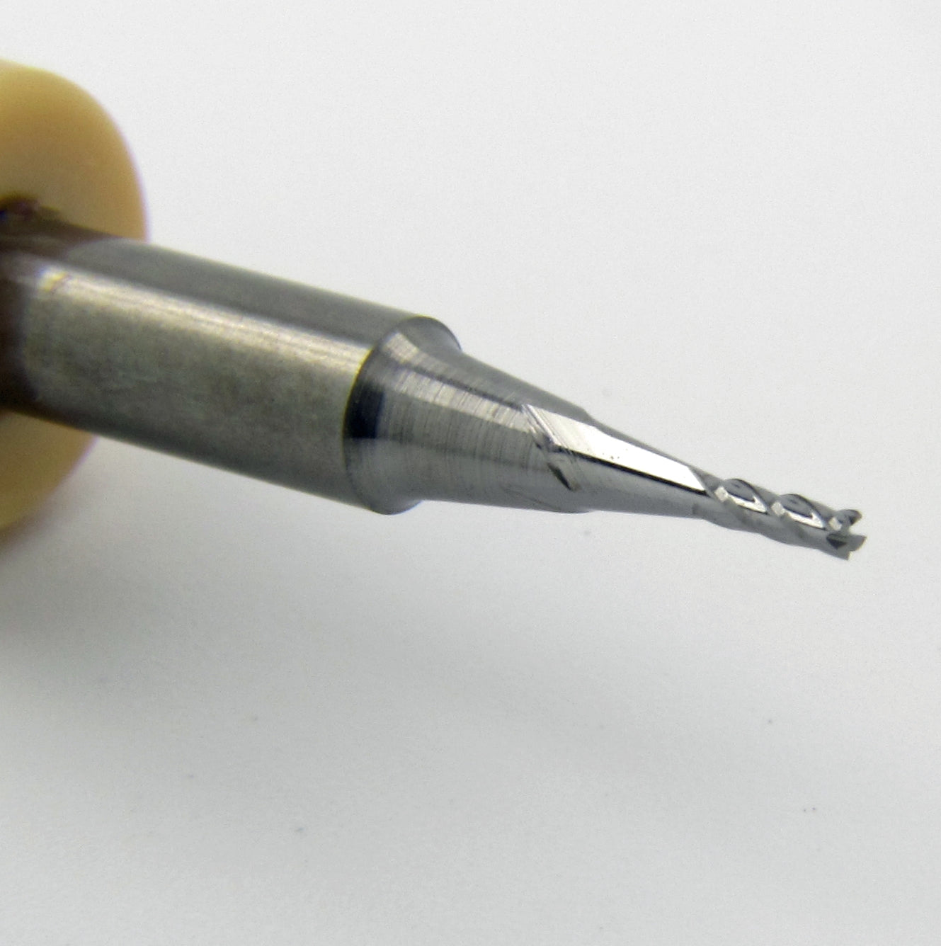 1/32" 4-Flute Carbide End Mill - 3/32" LOC - Made in U.S.A. M202