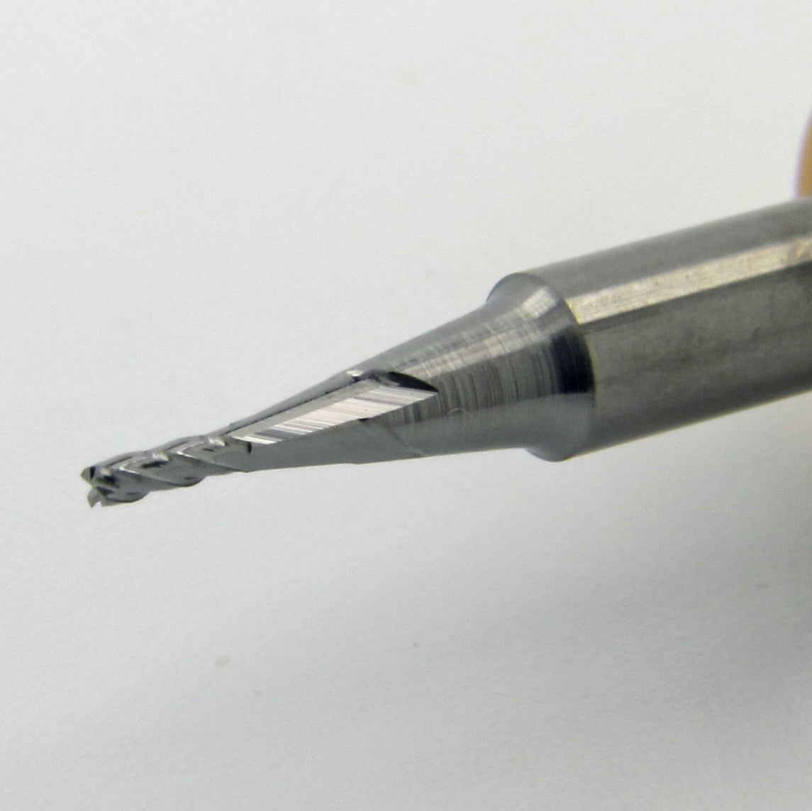 1/32" 4-Flute Carbide End Mill - 3/32" LOC - Made in U.S.A. M202