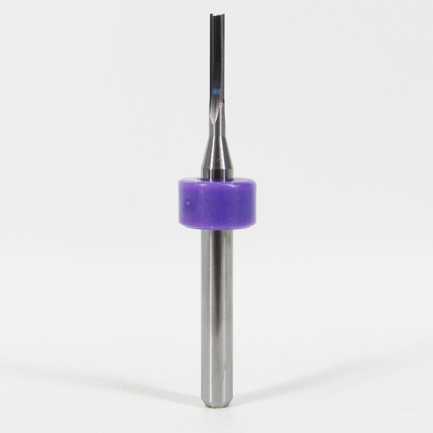 1/16" Diameter 0 Degree Helix - Three Straight Flutes - Soft Laminate and Fine Metal Edge End Mill M180