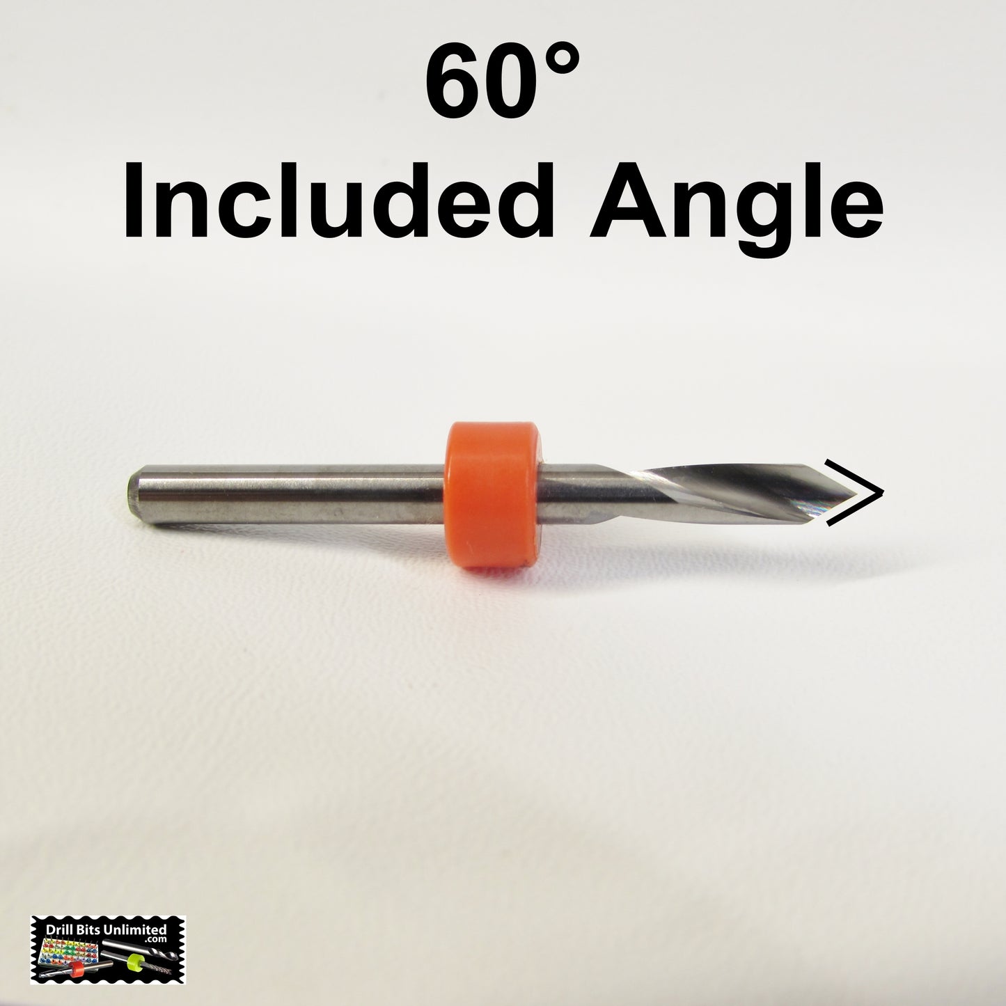 1/8" x 60 Degree, Scoring / Engraving, Trace Isolation V-Bit Engraver High Precision - Made in U.S.A. E107