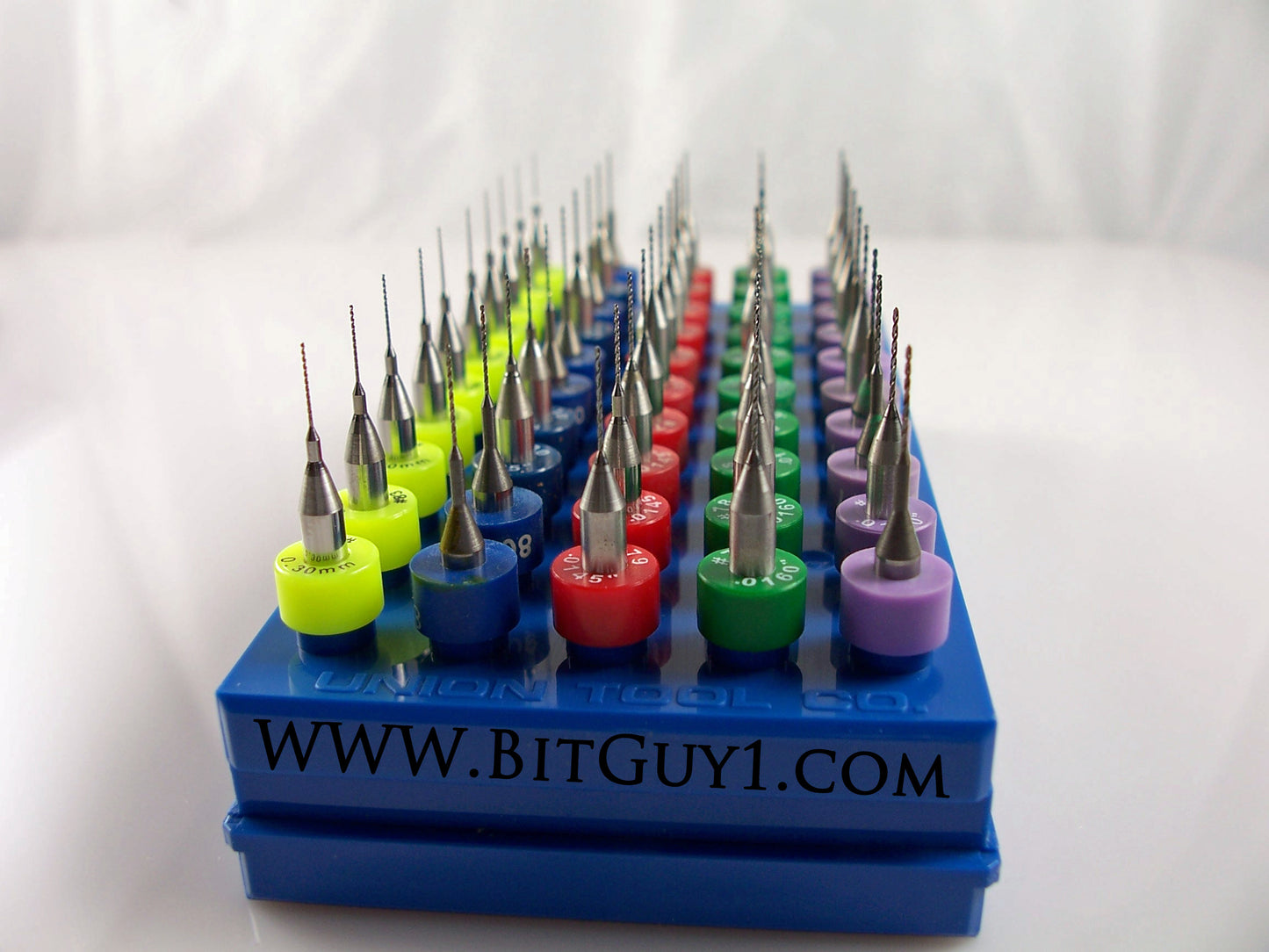This convenient Solid Carbide Drill Set includes Ten Pieces Each Size: #70, #69, #68, #67, #66 S5A