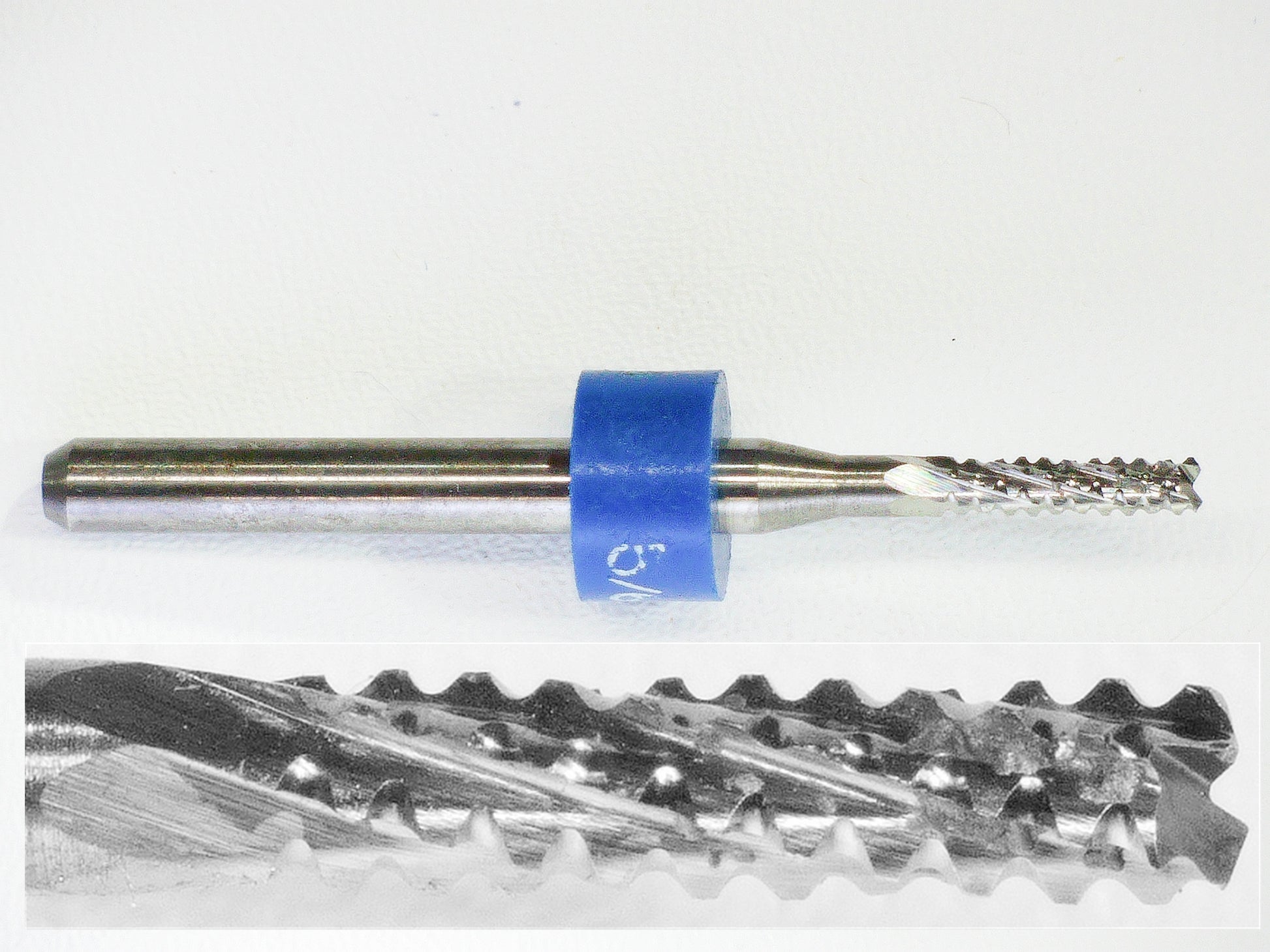 5/64" Chip Breaker Flute Carbide Router, Standard Cut, Fish Tail Tip, LUR-Q