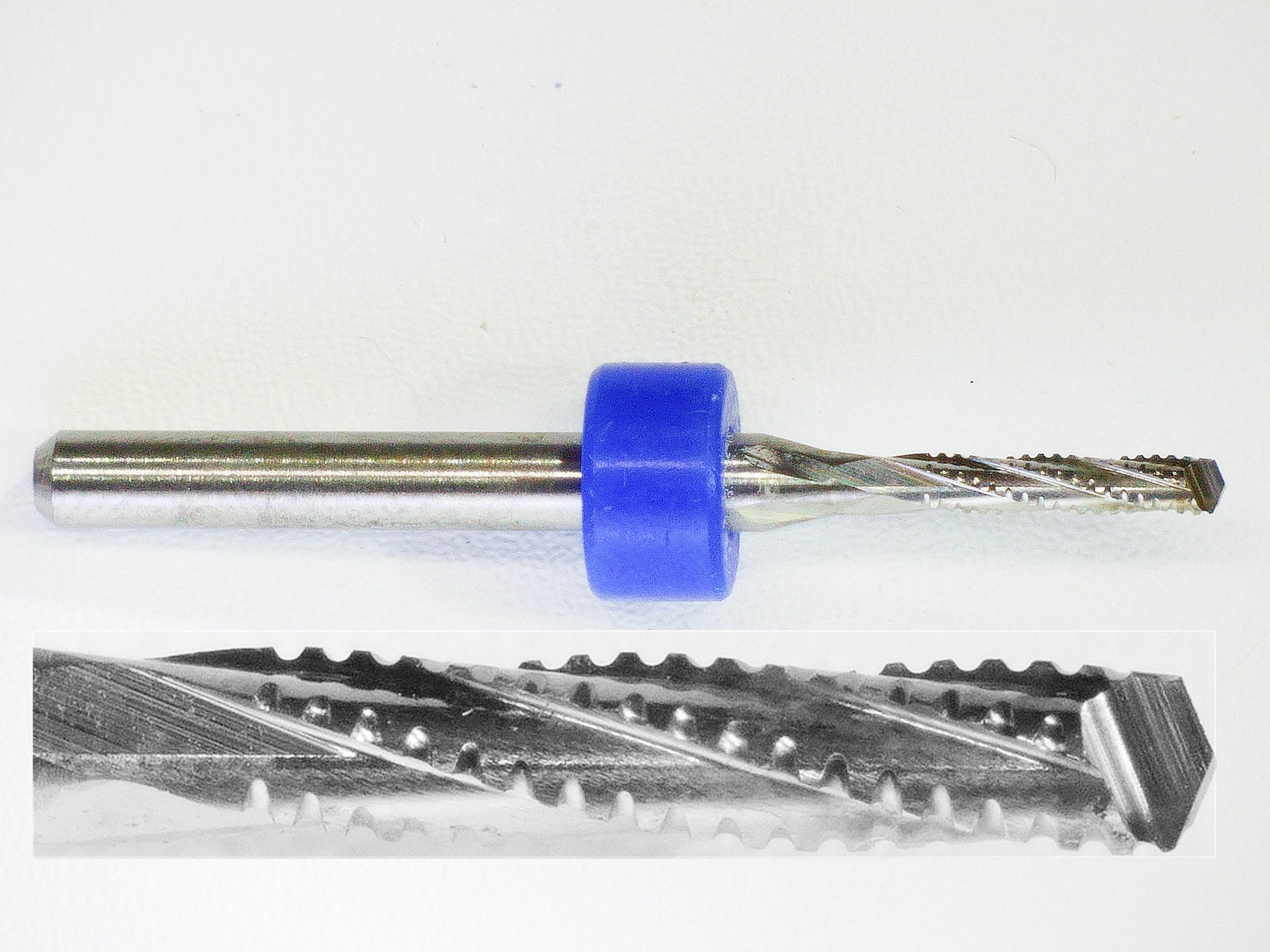 5/64" Chip Breaker Flute Carbide Router, Fine Cut, Drill Point Tip, LUR-R