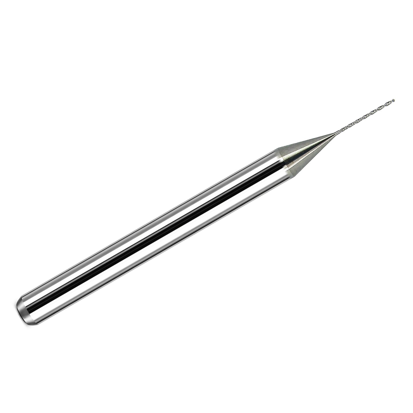 0.0122 inch 0.31mm left hand solid carbide micro drill bit AlTiN coated Kyocera 226L-0122.225