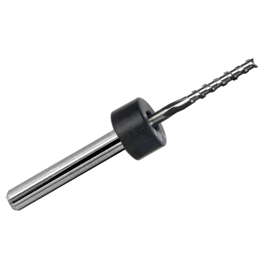 1/16 inch single flute carbide end mill for acrylic and plastic CNC machining
