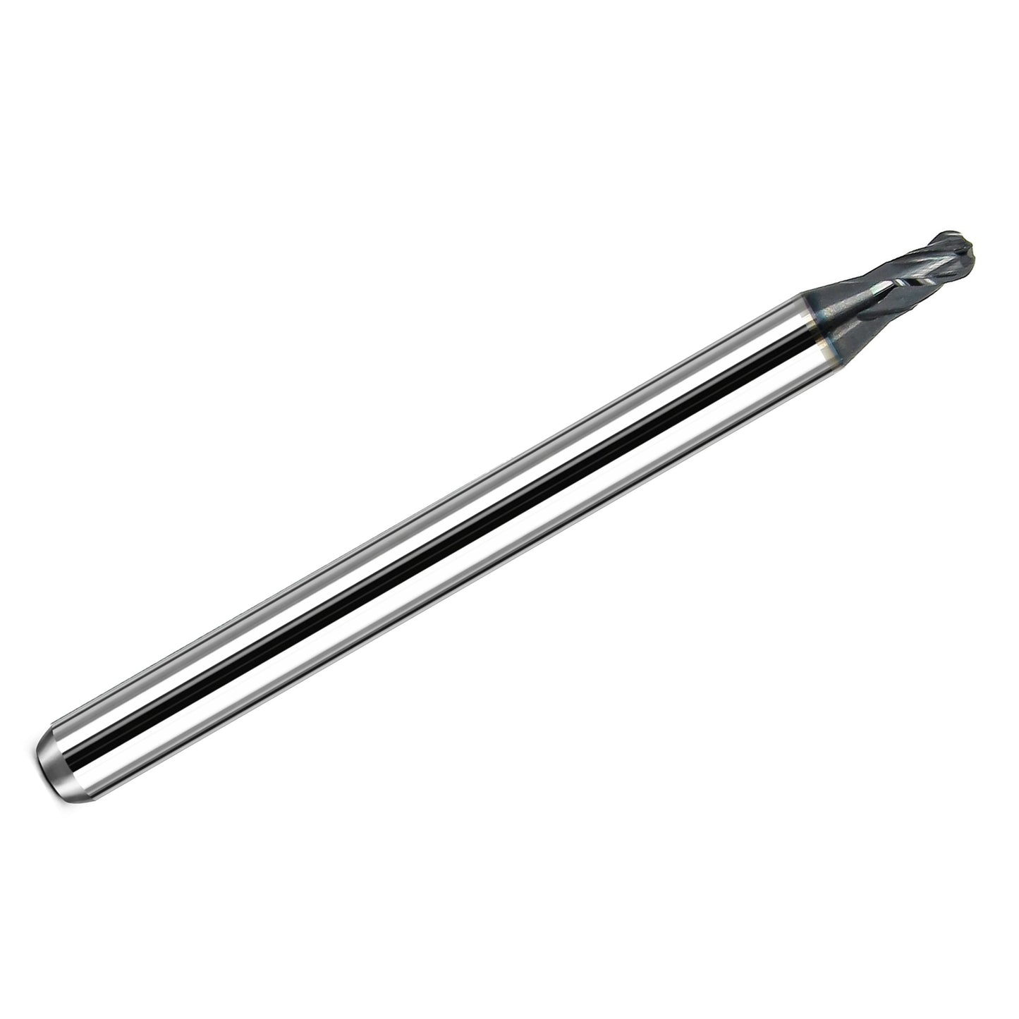 0.075 inch ball nose carbide end mill altin coated 4 flute