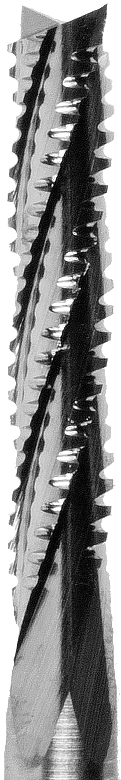 0.0625" / 1/16" Chip Breaker Router, Fish Tail, .375" LOC, 1/8" Shank | Lightly Used 10 Pc URC145