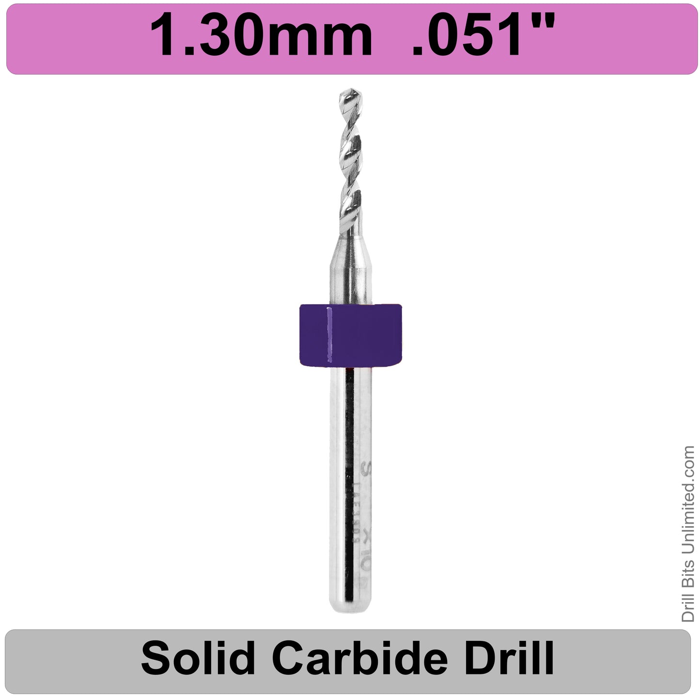 Carbide Drill Bits – Choose Your Size, .037″–.0787″, 1/8″ Shank CD2