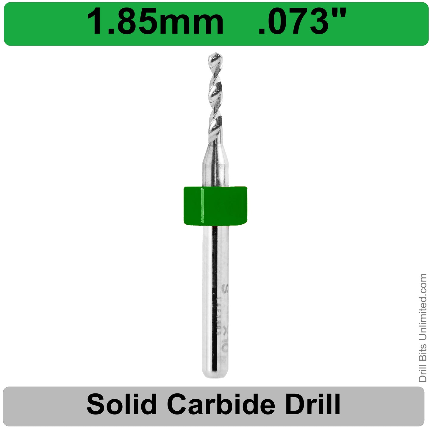 Carbide Drill Bits – Choose Your Size, .037″–.0787″, 1/8″ Shank CD2