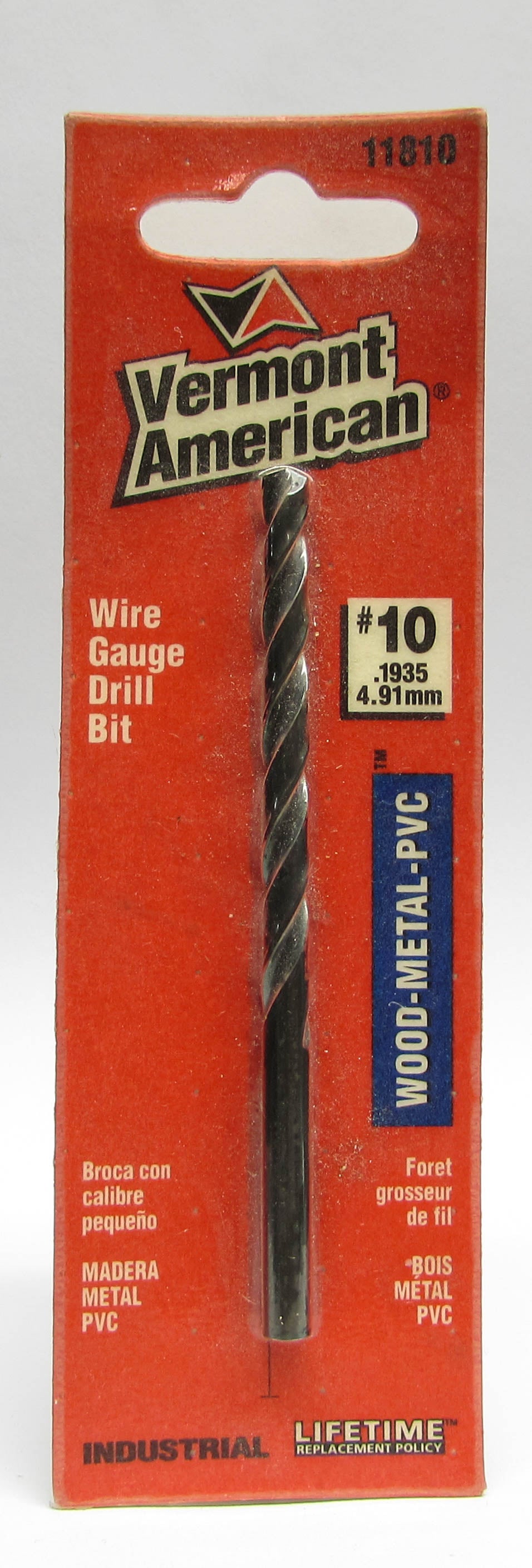 Vermont American Black Oxide HSS Jobber Drill Bits, Wire Gauge Sizes