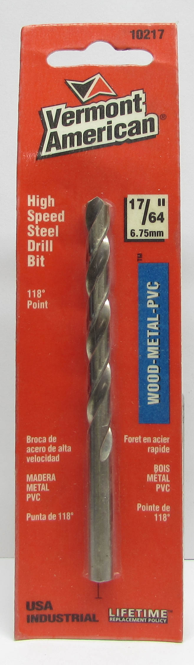 Vermont American HSS Fractional Drill Bits, Assorted Finishes & Sizes